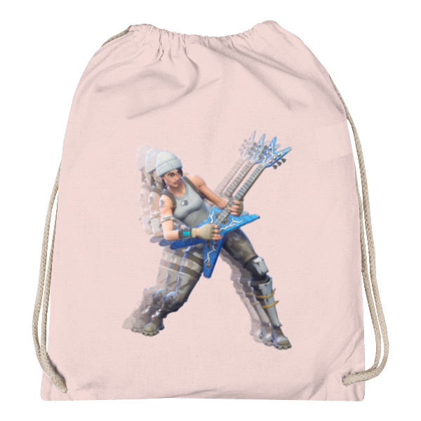 Vak na záda s potiskem Fortnite guitar dance 