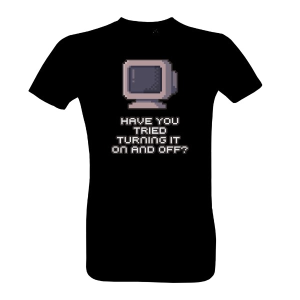 Tričko s potiskem IT expert